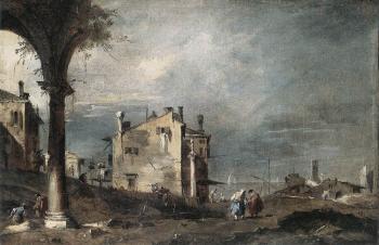 弗朗西斯科 格拉蒂 Capriccio with Venetian Motifs 弗朗西斯科 格拉蒂 Capriccio with Venetian Motifs